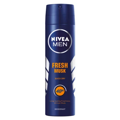 اسپری بدن مردانه نیوآ مدل Fresh Musk اورجینال