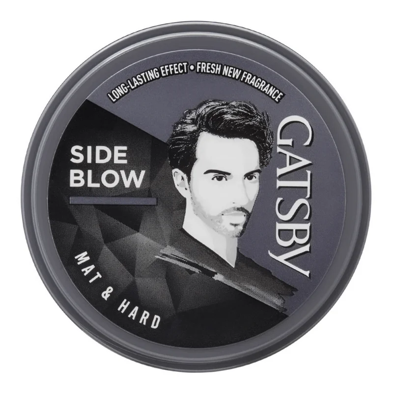 واکس حالت دهنده مو گتسبی مدل Side Blow Mat & Hard اورجینال