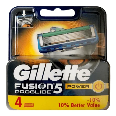 تیغ یدک ژیلت Fusion Proglide Power بسته 4 عددی اورجینال