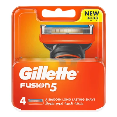 تیغ یدک ژیلت Fusion 5 بسته 4 عددی اورجینال