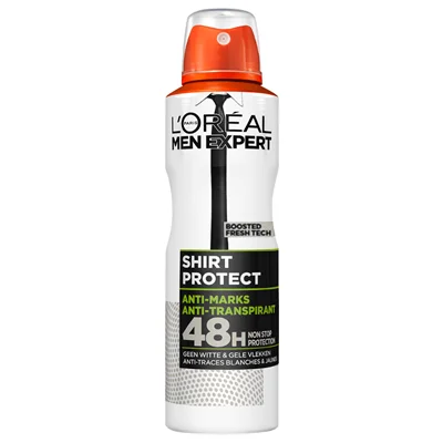 اسپری بدن مردانه لورآل مدل Shirt Protect اورجینال