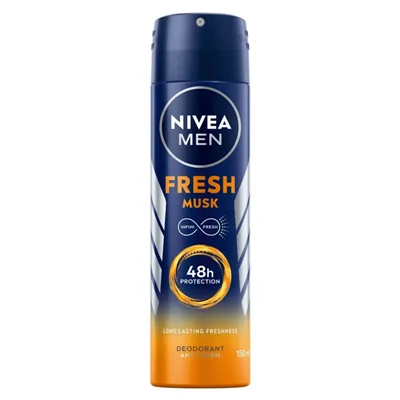 اسپری بدن مردانه نیوآ مدل Fresh Musk اورجینال