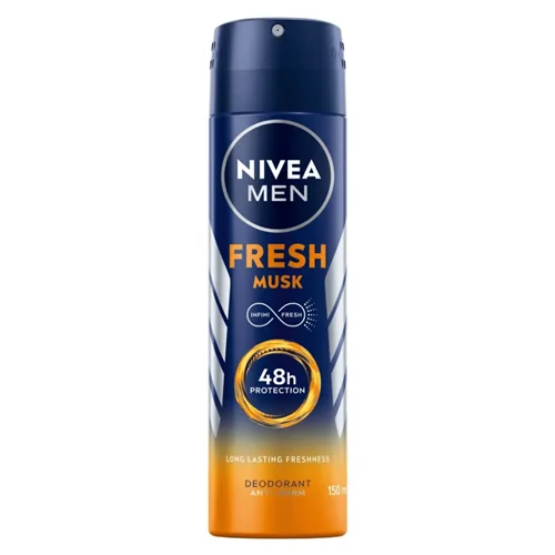اسپری بدن مردانه نیوآ مدل Fresh Musk اورجینال