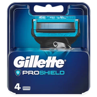 تیغ یدک ژیلت Proshield بسته 4 عددی اورجینال
