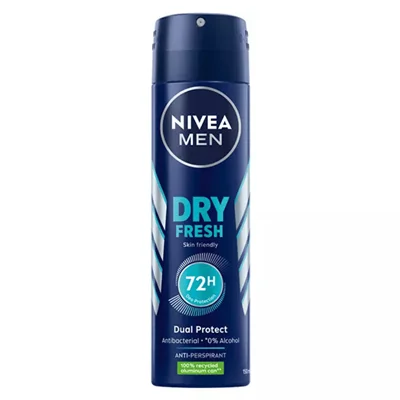 اسپری بدن مردانه نیوآ مدل Dry Fresh اورجینال