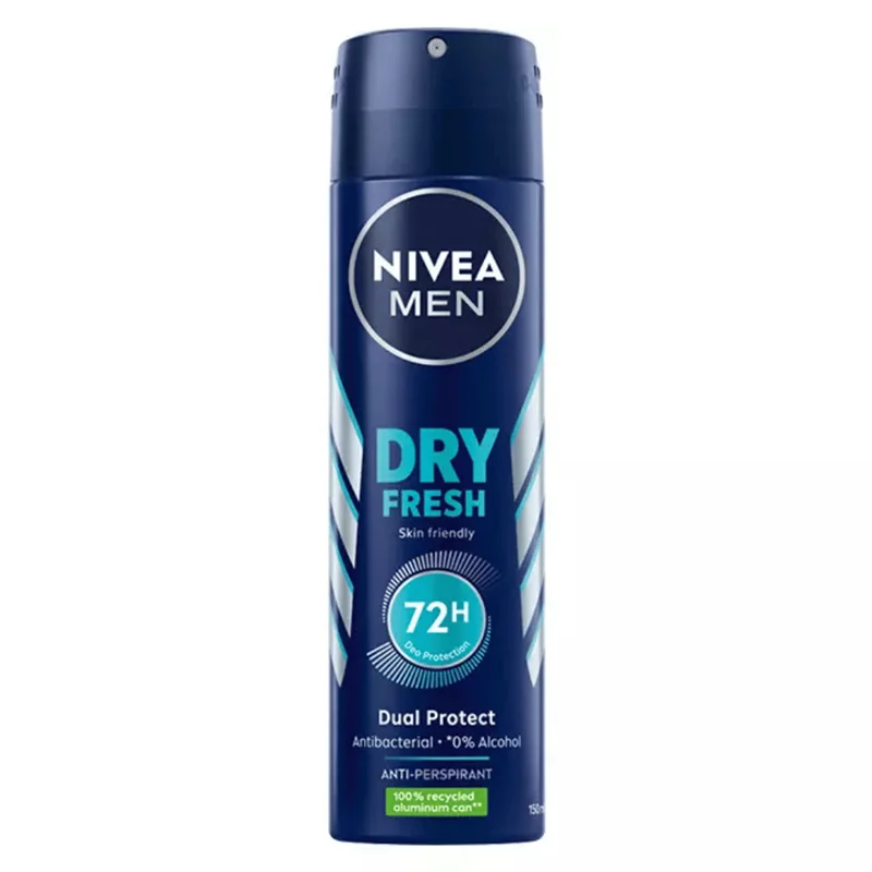 اسپری بدن مردانه نیوآ مدل Dry Fresh اورجینال