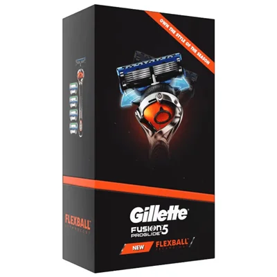 پَک کادویی ژیلت Fusion Proglide + تیغ یدک 4 عددی Proglide Power اورجینال