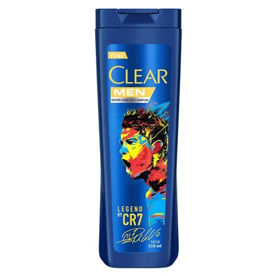 شامپو کلییِر (CLEAR) مردانه مدل رونالدو (LEGEND BY CR7) اورجینال ترکیه