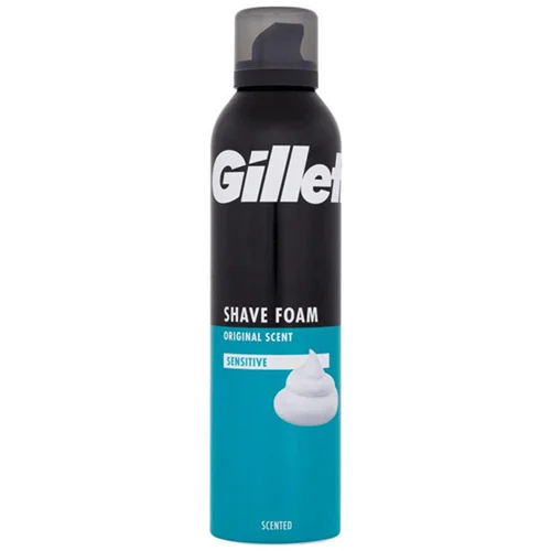 فوم اصلاح ژیلت مدل Orginal Scent Sensitive اورجینال