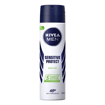 اسپری بدن مردانه نیوآ مدل Sensitive Protect اورجینال