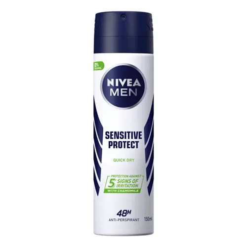 اسپری بدن مردانه نیوآ مدل Sensitive Protect اورجینال